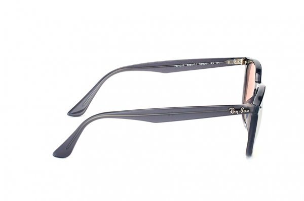   Ray-Ban Highstreet RB4258-6230-7J Grey Transparent / Violet Mirror