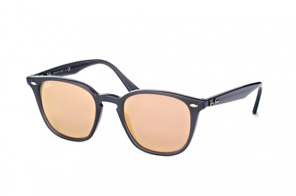   Ray-Ban Highstreet RB4258-6230-7J Grey Transparent / Violet Mirror