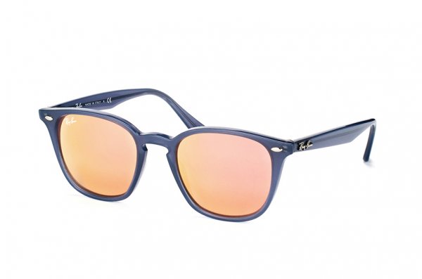   Ray-Ban Highstreet RB4258-6232-1T Grey | Light Pink Mirror