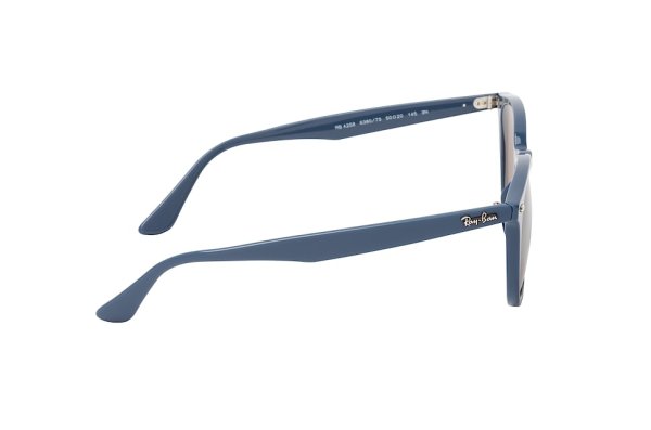  Ray-Ban Highstreet RB4258-6380-73 Dark Blue | Natural Brown