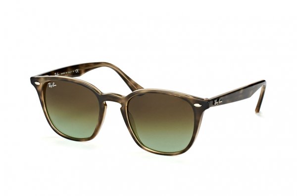  Ray-Ban Highstreet RB4258-731-E8 Dark Havana | Faded Green