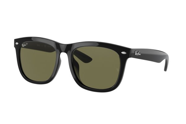   Ray-Ban Highstreet RB4260D-601-9A Black | Natural Green Polarized