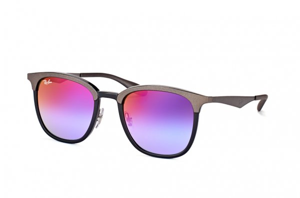   Ray-Ban Highstreet RB4278-6284-B1 Black/Grey | Dark Violet Blue