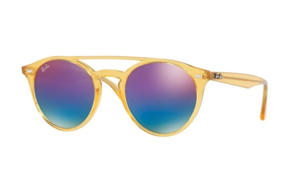   Ray-Ban Highstreet RB4279-6277-B1 Transparent Yellow | Dark Violet Blue