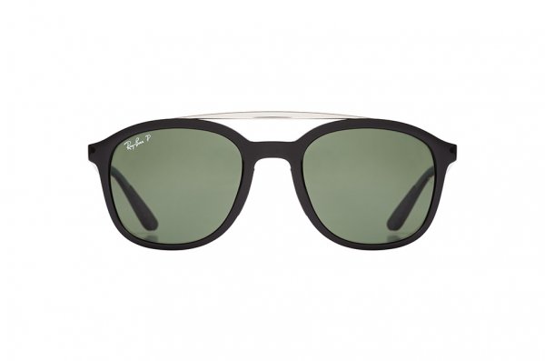  Ray-Ban Highstreet RB4290-601-9A Black | Green Polarized