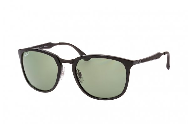   Ray-Ban Highstreet RB4299-601-9A Black | Green Polarized
