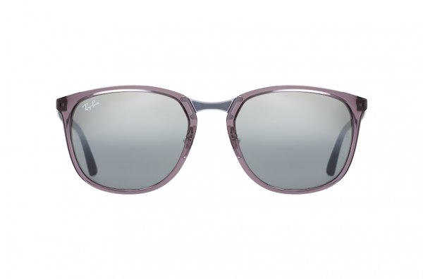   Ray-Ban Highstreet RB4299-606-88 Transparent Grey | Silver Mirror