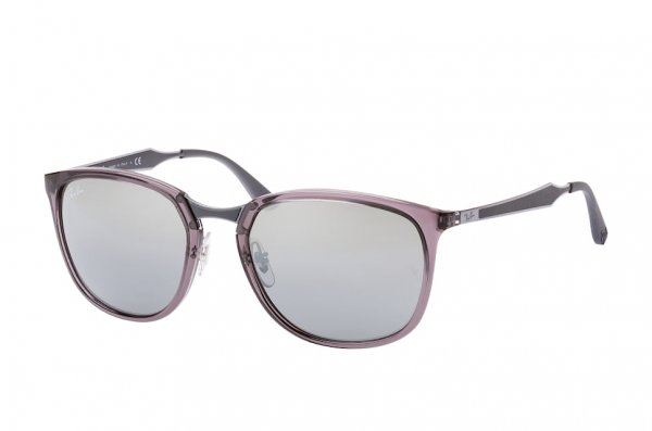   Ray-Ban Highstreet RB4299-606-88 Transparent Grey | Silver Mirror