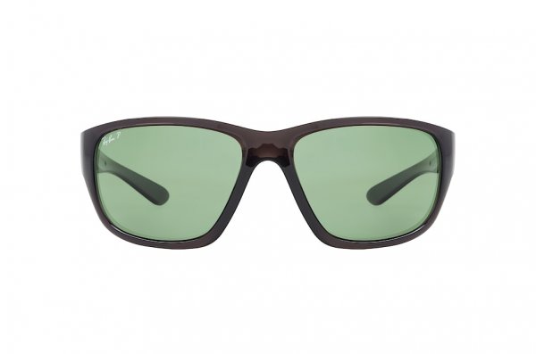   Ray-Ban Highstreet RB4300-705-O9 Dark Vinous | Natural Light Green Polarised