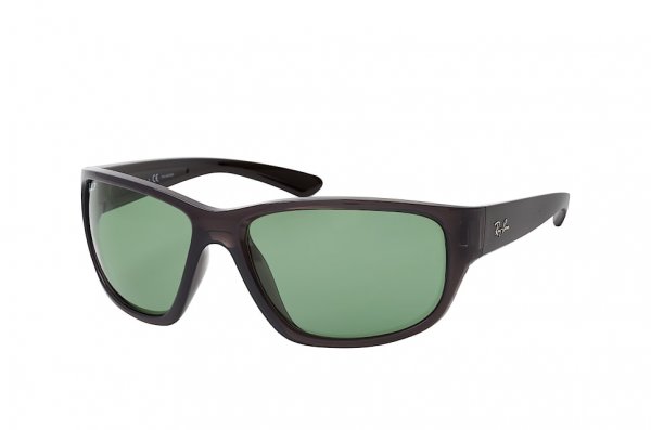   Ray-Ban Highstreet RB4300-705-O9 Dark Vinous | Natural Light Green Polarised