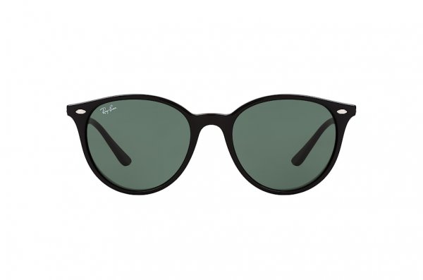   Ray-Ban Highstreet RB4305-601-71 Black | |Natural Green