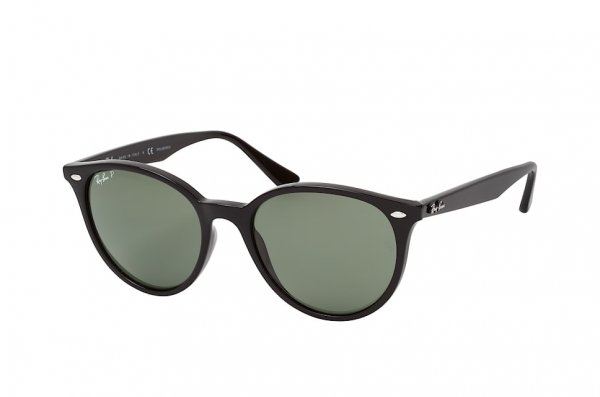   Ray-Ban Highstreet RB4305-601-9A Black | Green Polarized