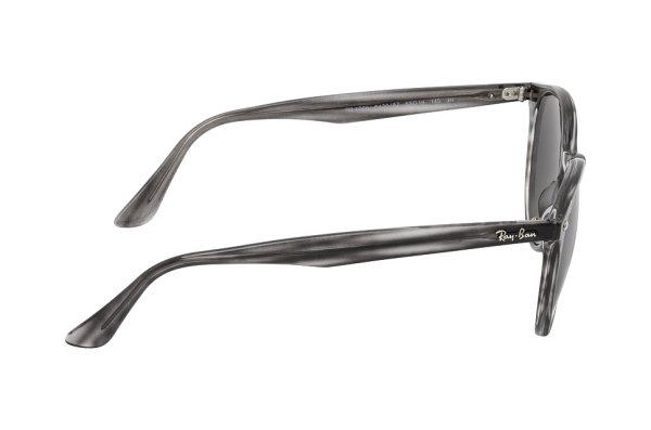   Ray-Ban Highstreet RB4305-6430-87 Striped Grey | Grey