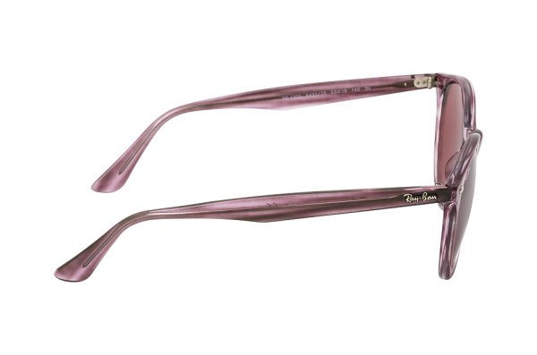   Ray-Ban Highstreet RB4305-6431-75 Striped Vinous | Dark Vinous