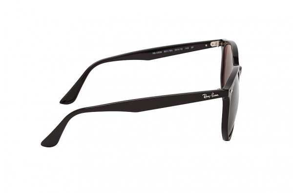   Ray-Ban Highstreet RB4306-601-9A Black | Green Polarized