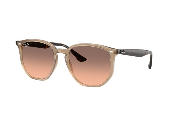  Ray-Ban Highstreet RB4306-6788-46 Transparent Brown / Brown | Light Brown Gradient