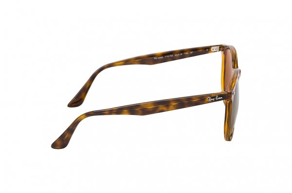   Ray-Ban Highstreet RB4306-710-83 Dark Havana | Dark Brown Polarized