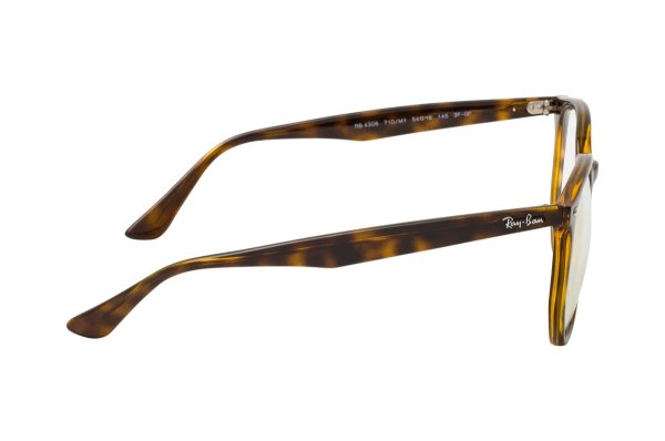  Ray-Ban Highstreet RB4306-710-M1 Havana | Clear to Green (Photochromic)