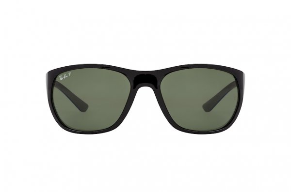   Ray-Ban Highstreet RB4307-601-9A Black | Green Polarized