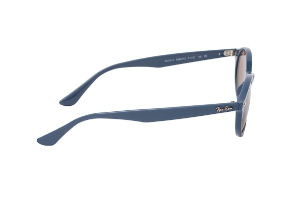   Ray-Ban Highstreet RB4315-6380-73 Dark Blue | Natural Brown