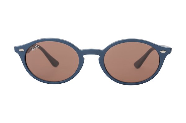   Ray-Ban Highstreet RB4315-6380-73 Dark Blue | Natural Brown