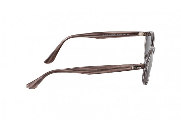   Ray-Ban Highstreet RB4315-6430-87 Striped Grey | Dark Grey