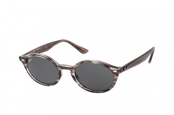   Ray-Ban Highstreet RB4315-6430-87 Striped Grey | Dark Grey