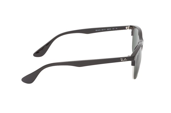   Ray-Ban Highstreet RB4319-601-71 Black | Natural Green