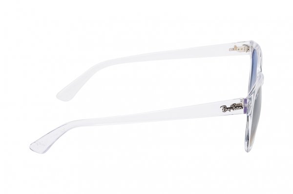   Ray-Ban Highstreet RB4323-6447-32 Transparent White | Gradient Grey