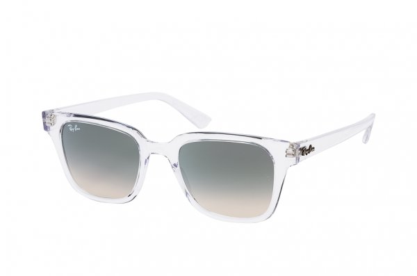   Ray-Ban Highstreet RB4323-6447-32 Transparent White | Gradient Grey
