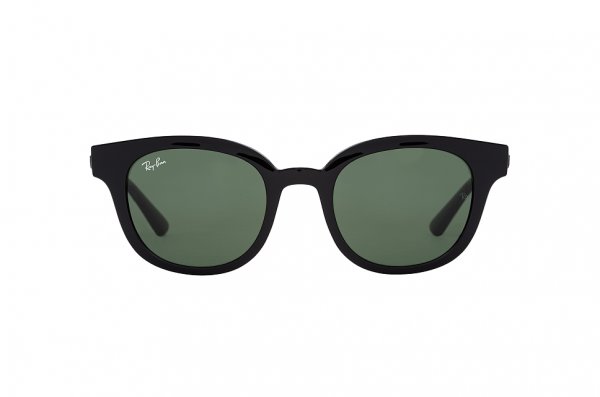   Ray-Ban Highstreet RB4324-601-31 Black | Natural Green