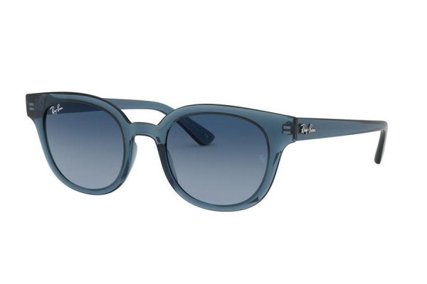   Ray-Ban Highstreet RB4324-6448-Q8 Dark Blue | Gradient Blue