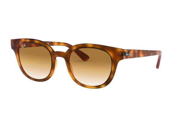   Ray-Ban Highstreet RB4324-6475-51 Light Havana | Gradient Brown