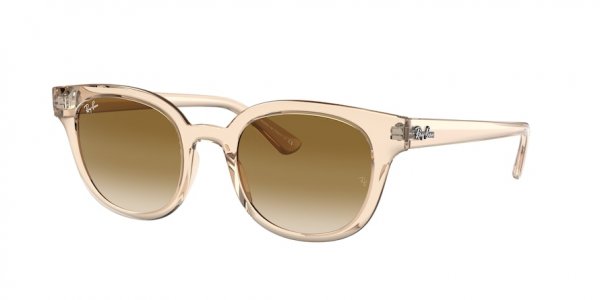   Ray-Ban Highstreet RB4324-6476-51 Transparent Light Brown | Gradient Brown