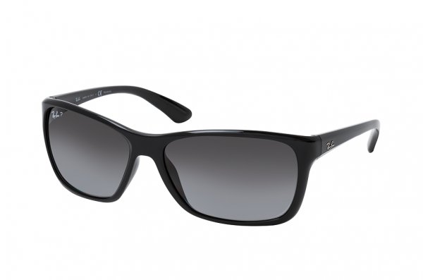   Ray-Ban Highstreet RB4331-601-T3 Black | Grey Gradient Polarized