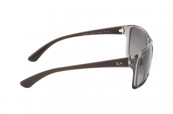   Ray-Ban Highstreet RB4331-6479-11 Transparent Grey / Brown | Gradient Grey