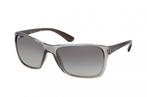   Ray-Ban Highstreet RB4331-6479-11 Transparent Grey / Brown | Gradient Grey