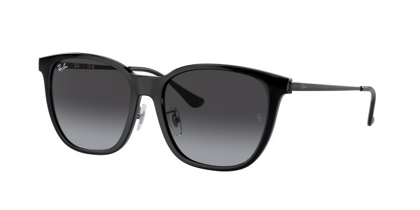   Ray-Ban Highstreet RB4333D-601-8G Black | Grey Gradient