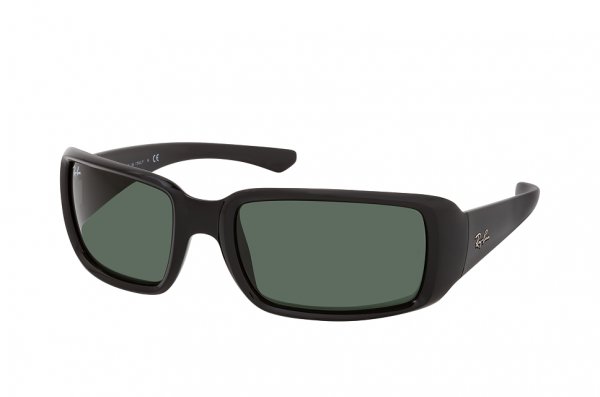   Ray-Ban Highstreet RB4338-601-71 Black | Natural Green