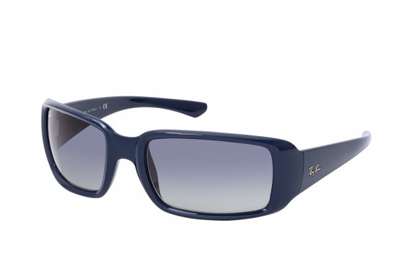   Ray-Ban Highstreet RB4338-6197-4L Dark Blue | Light Blue Gradient