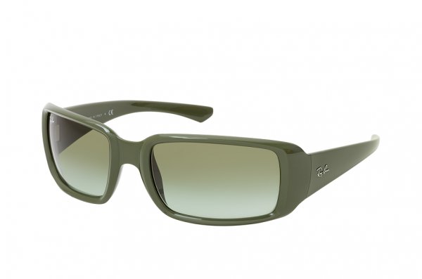   Ray-Ban Highstreet RB4338-6489-8E Dark Green | Light Green Gradient