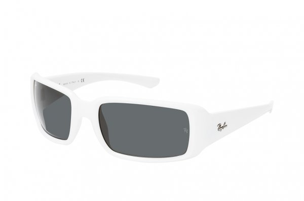  Ray-Ban Highstreet RB4338-6491-87 White | Dark Grey