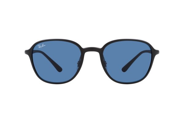   Ray-Ban Highstreet RB4341-601S-80 Matt Black | Dark Blue