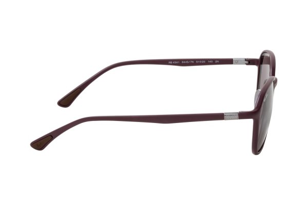  Ray-Ban Highstreet RB4341-6445-7N Dark Violet | Dark Violet