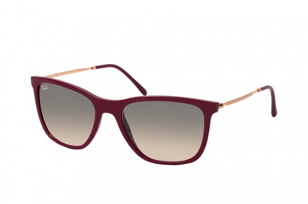   Ray-Ban Highstreet RB4344-6534-32 Vinous | Light Grey Gradient