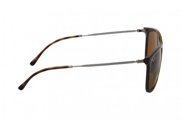   Ray-Ban Highstreet RB4344-710-33 Havana / Silver | Natural Brown