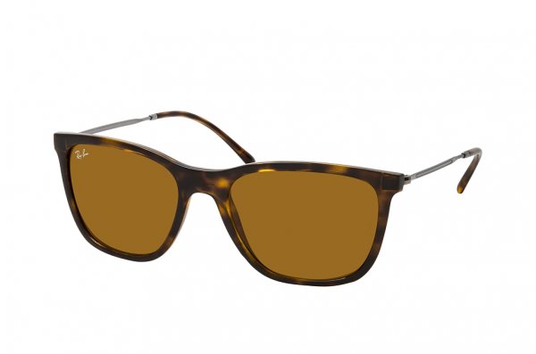   Ray-Ban Highstreet RB4344-710-33 Havana / Silver | Natural Brown