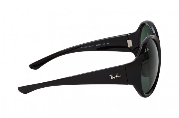   Ray-Ban Highstreet RB4345-601-71 Black | Natural Green