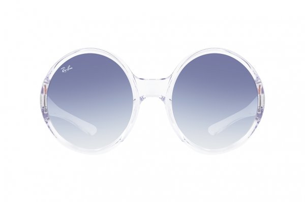   Ray-Ban Highstreet RB4345-6325-19 Transparent | Light Blue Gradient
