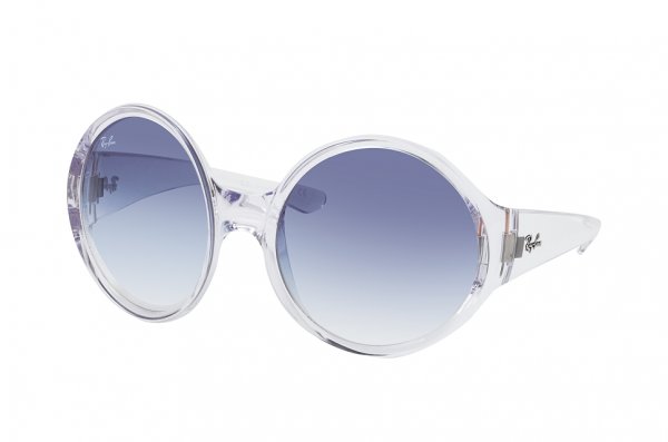   Ray-Ban Highstreet RB4345-6325-19 Transparent | Light Blue Gradient